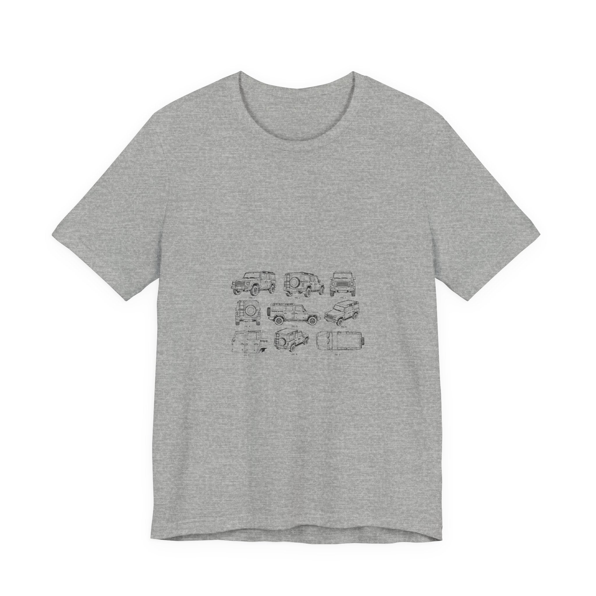 Boxy 4x4 Patent Sheet Tee