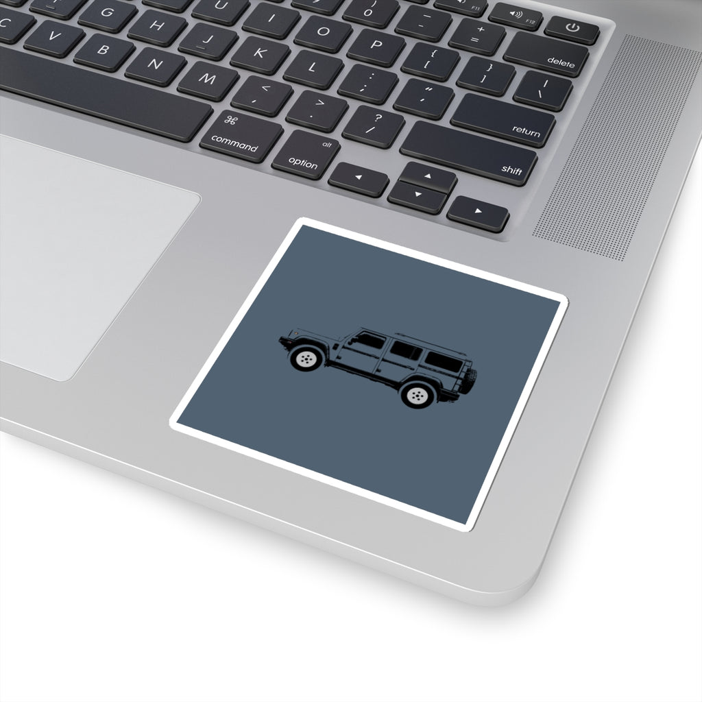 Boxy 4x4 Hambach Side Sticker — Shale Blue
