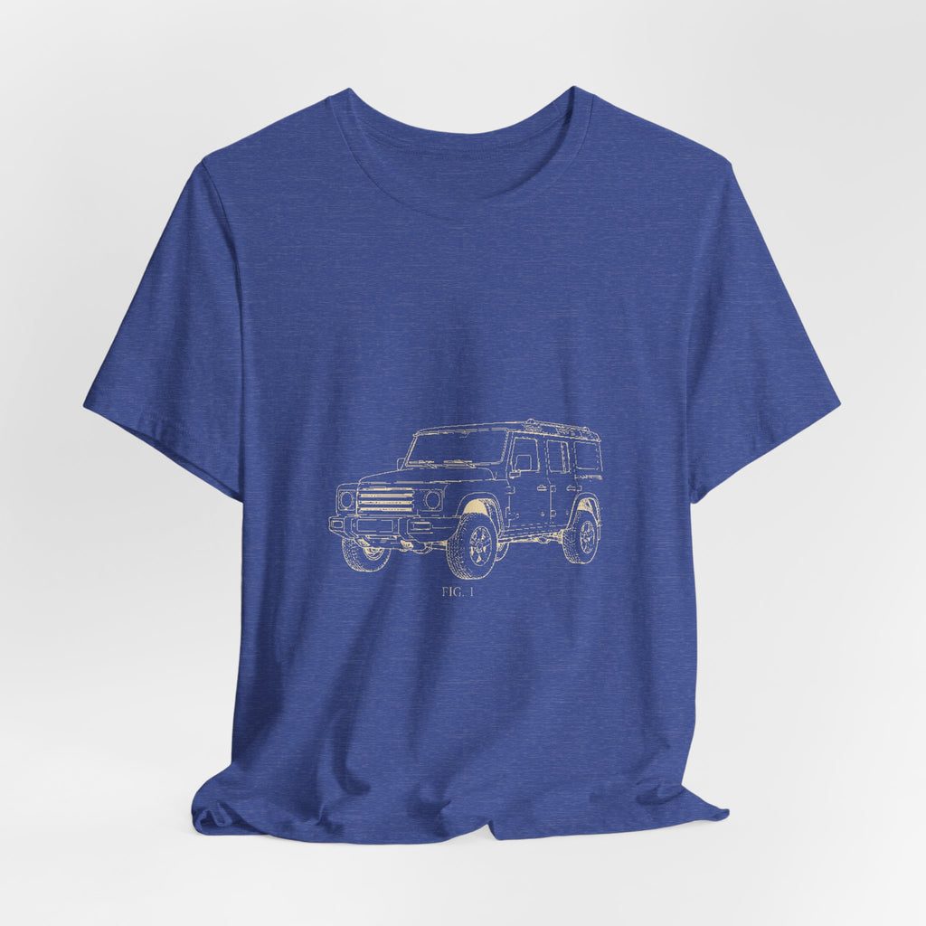 Boxy 4x4 Patent FIG. 1 / FIG. 2 Tee