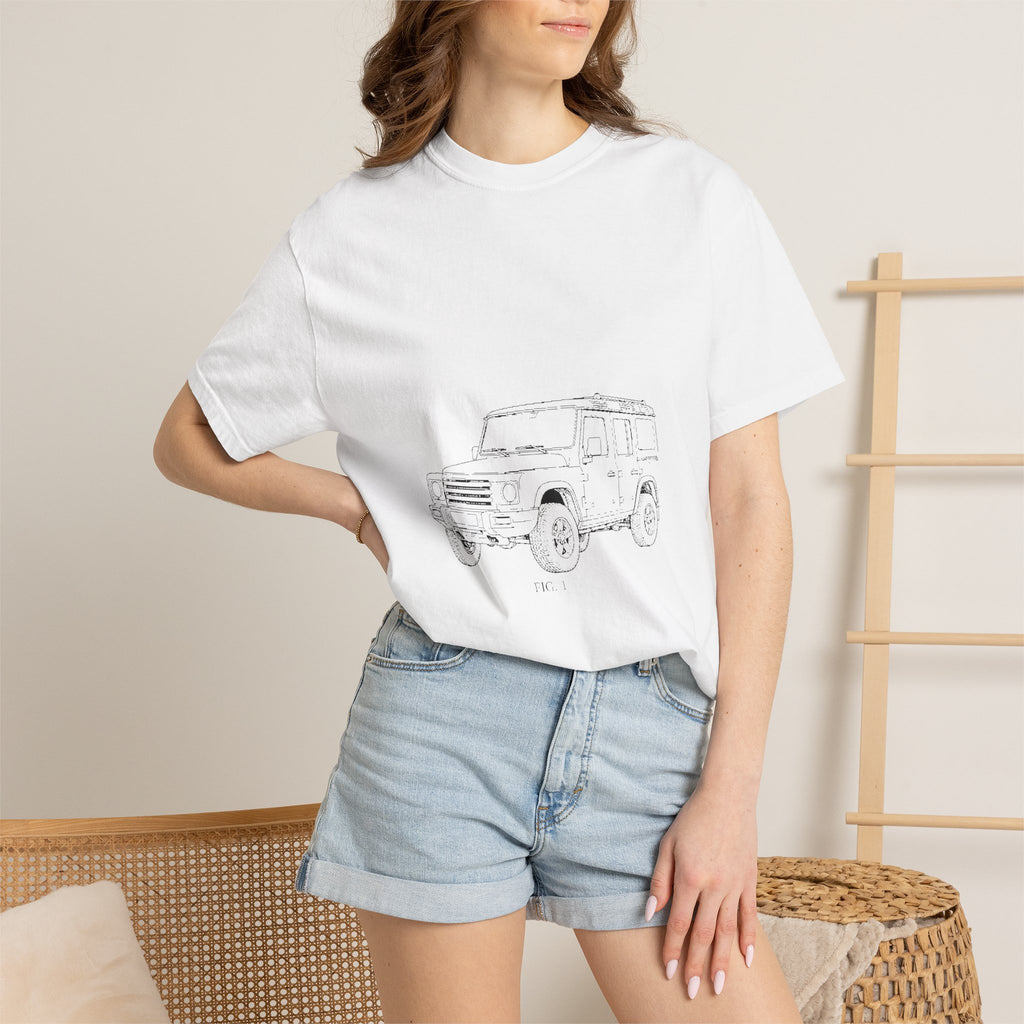 Boxy 4x4 Patent FIG. 1 / FIG. 2 Tee