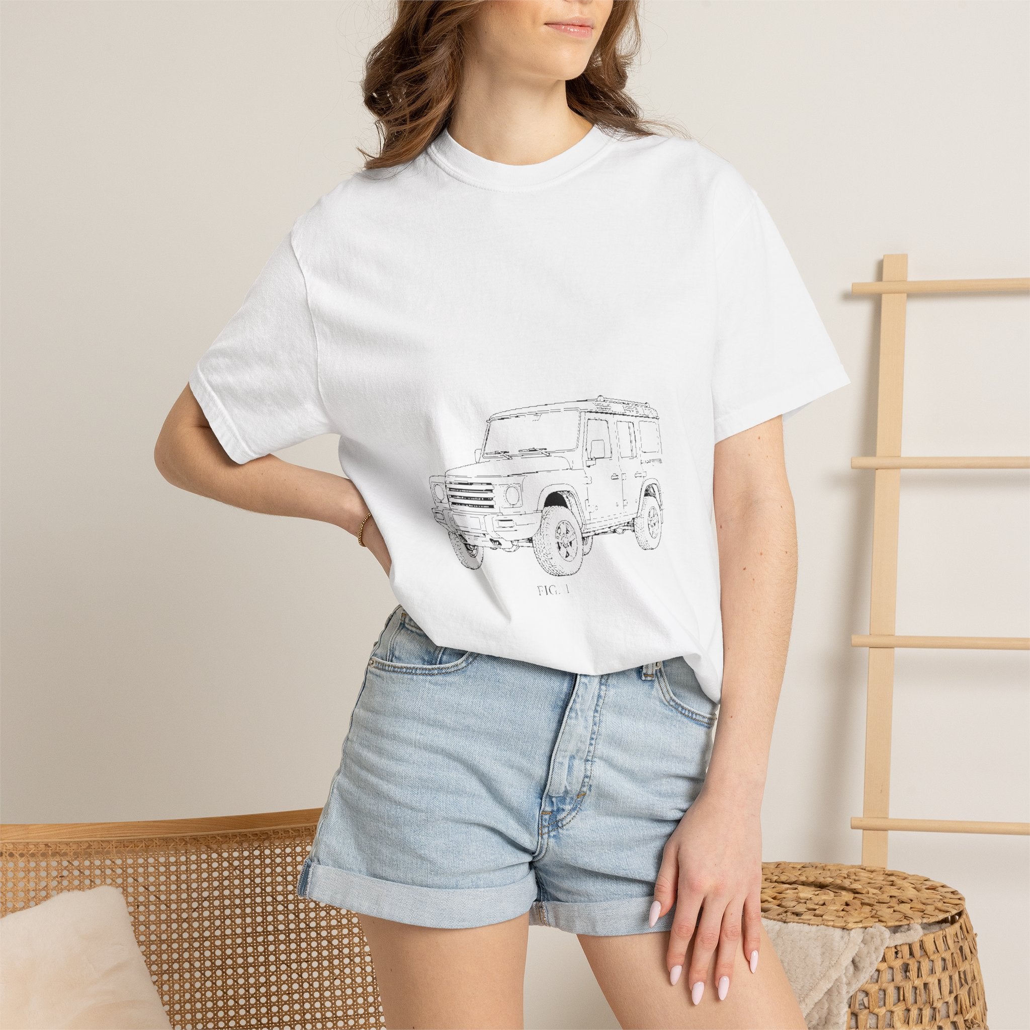 Boxy 4x4 Patent FIG. 1 / FIG. 2 Tee