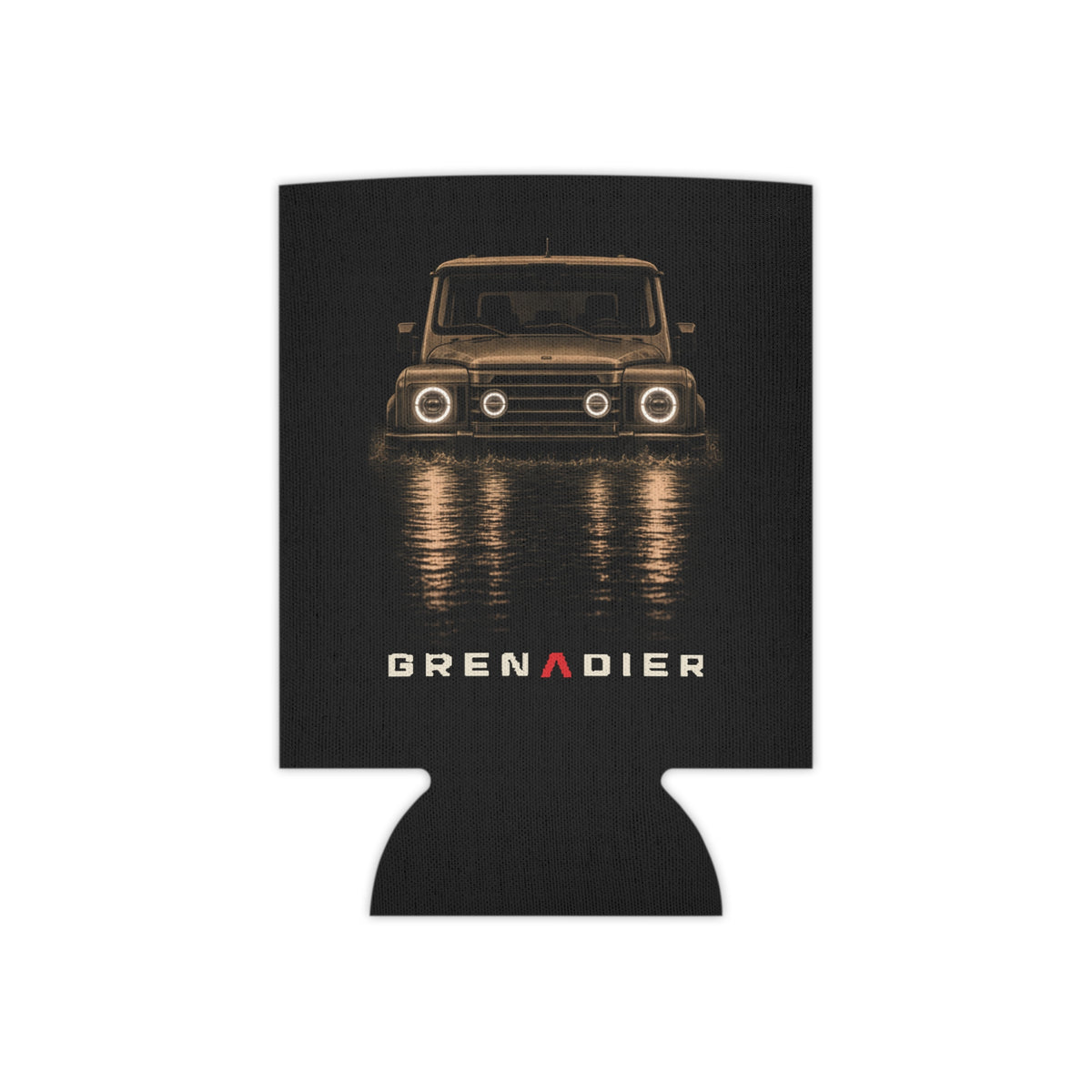 Night Wade can cooler with boxy 4x4 night-wade art and NO ROAD REQUIRED lettering – view 2