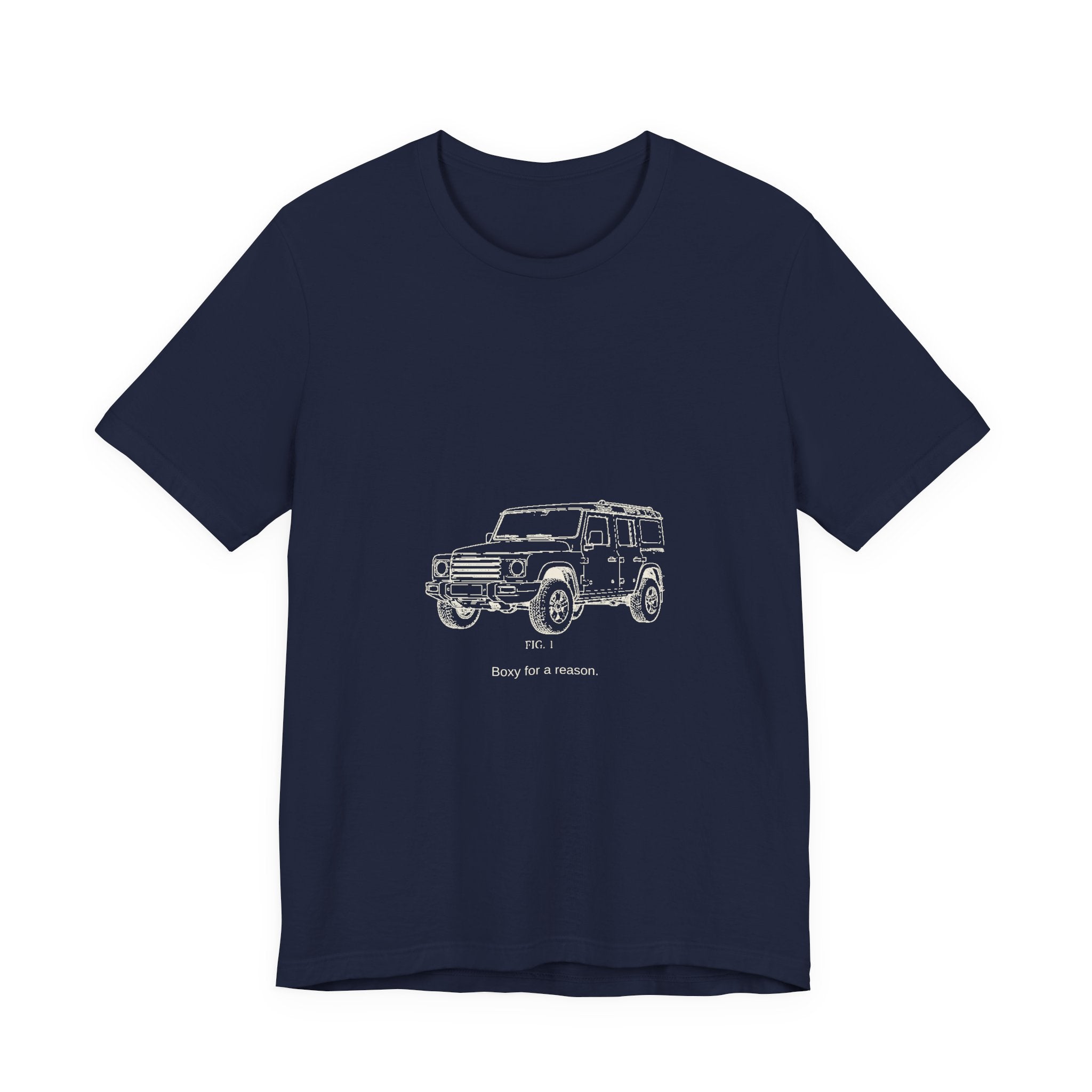 Boxy 4x4 Patent FIG. 1 Tee — Boxy for a reason