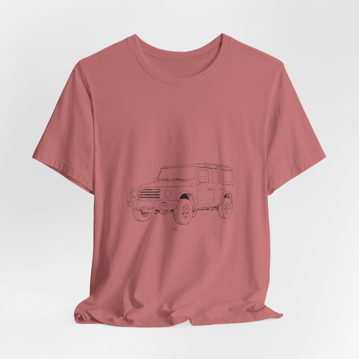 Boxy 4x4 Patent FIG. 1 / FIG. 2 Tee