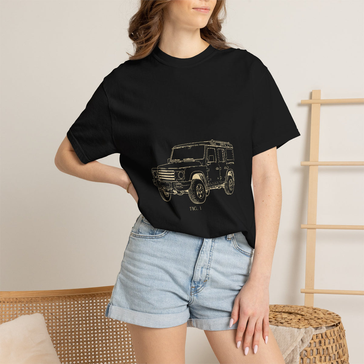 Boxy 4x4 Patent FIG. 1 / FIG. 2 Tee