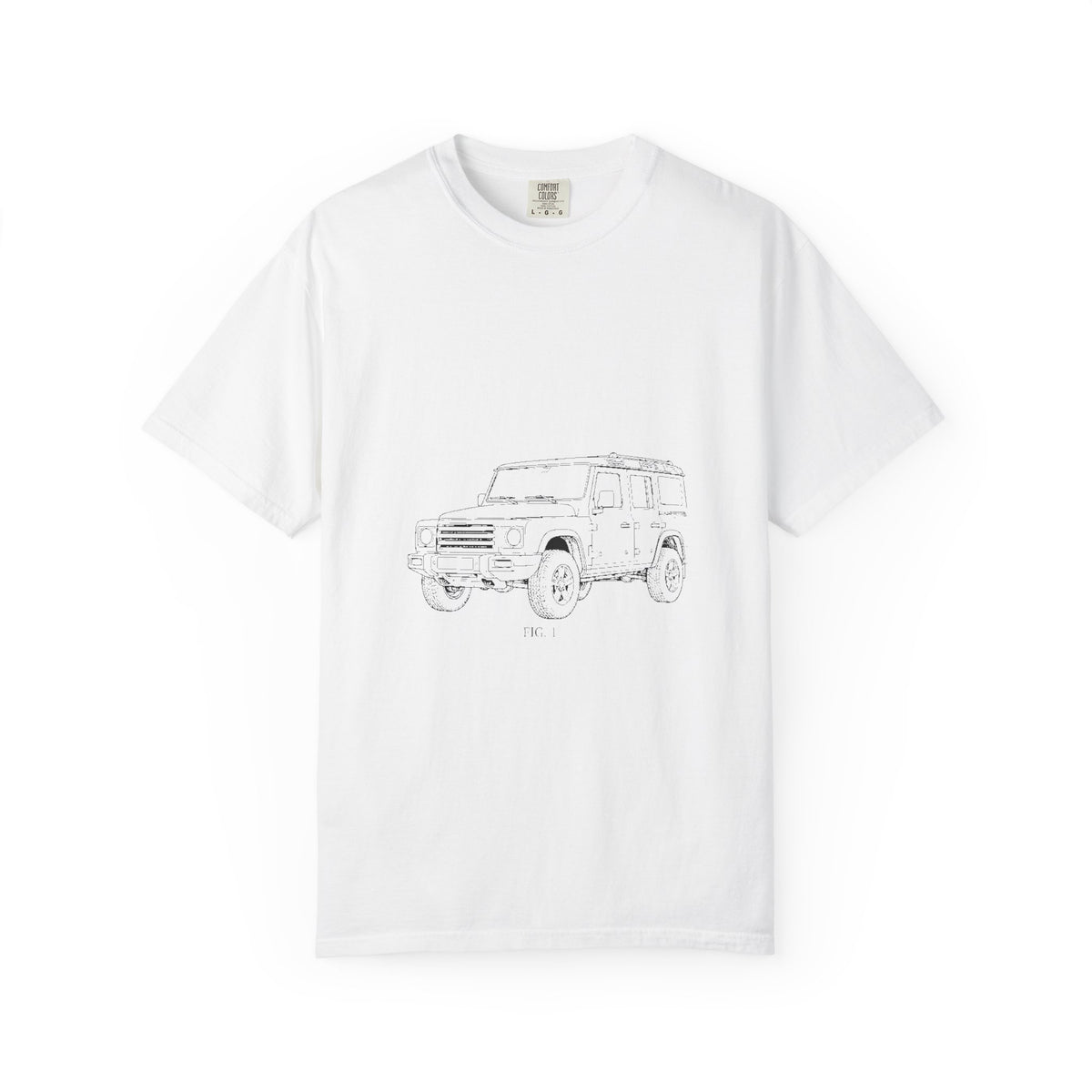 Boxy 4x4 Patent FIG. 1 / FIG. 2 Tee
