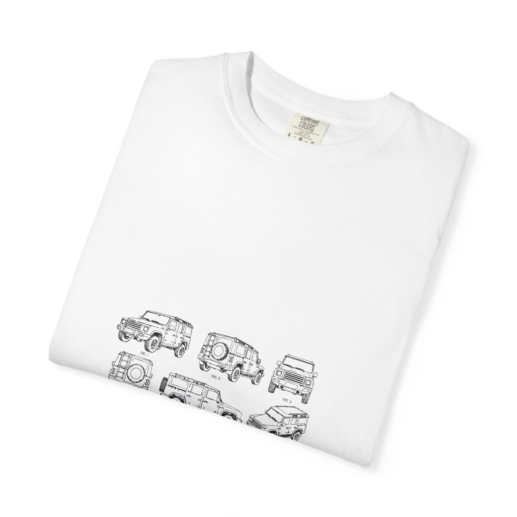 Boxy 4x4 Patent Sheet Tee