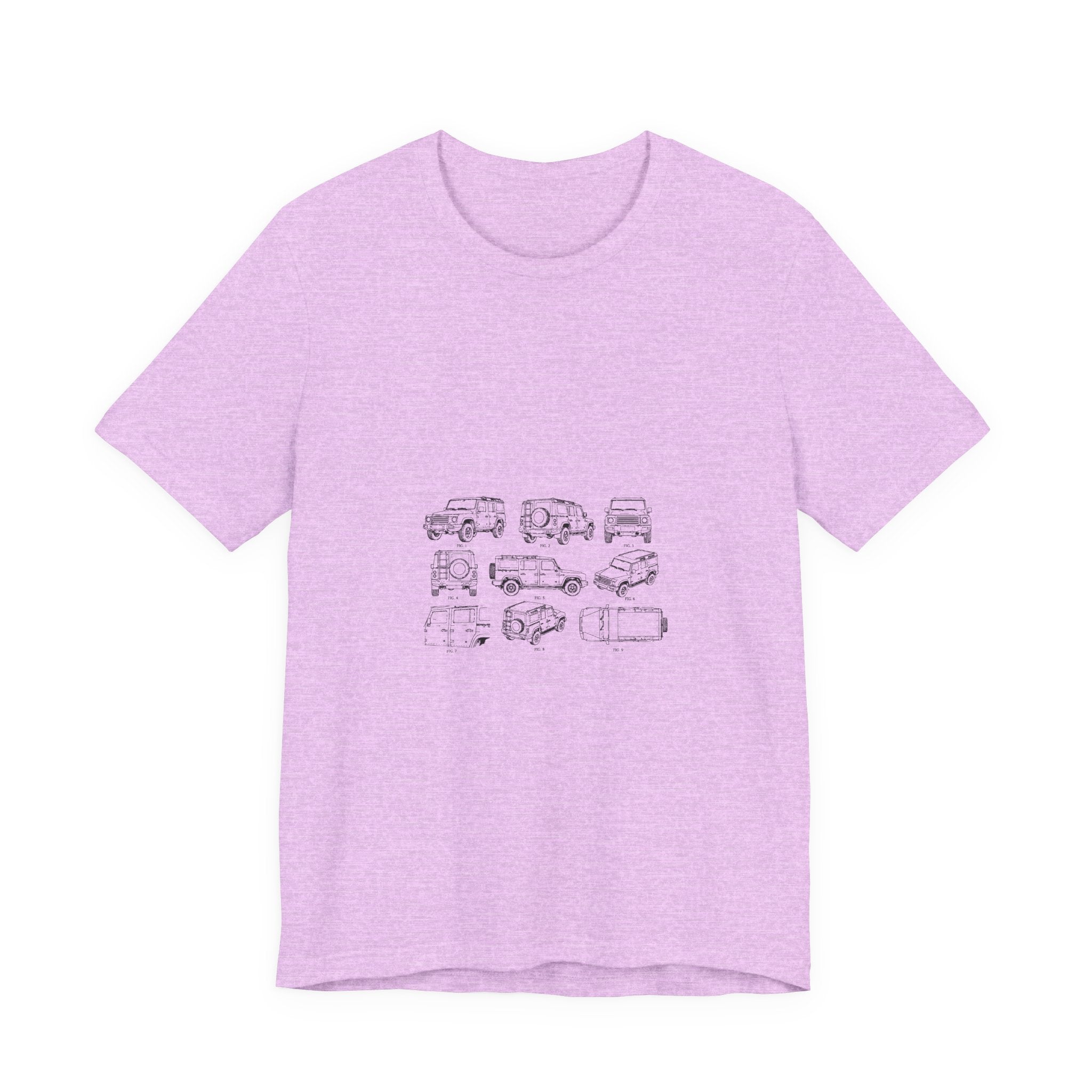 Boxy 4x4 Patent Sheet Tee