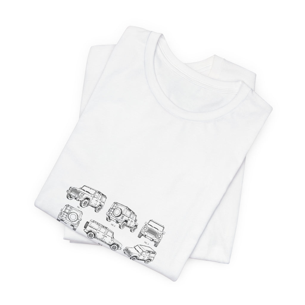 Boxy 4x4 Patent Sheet Tee