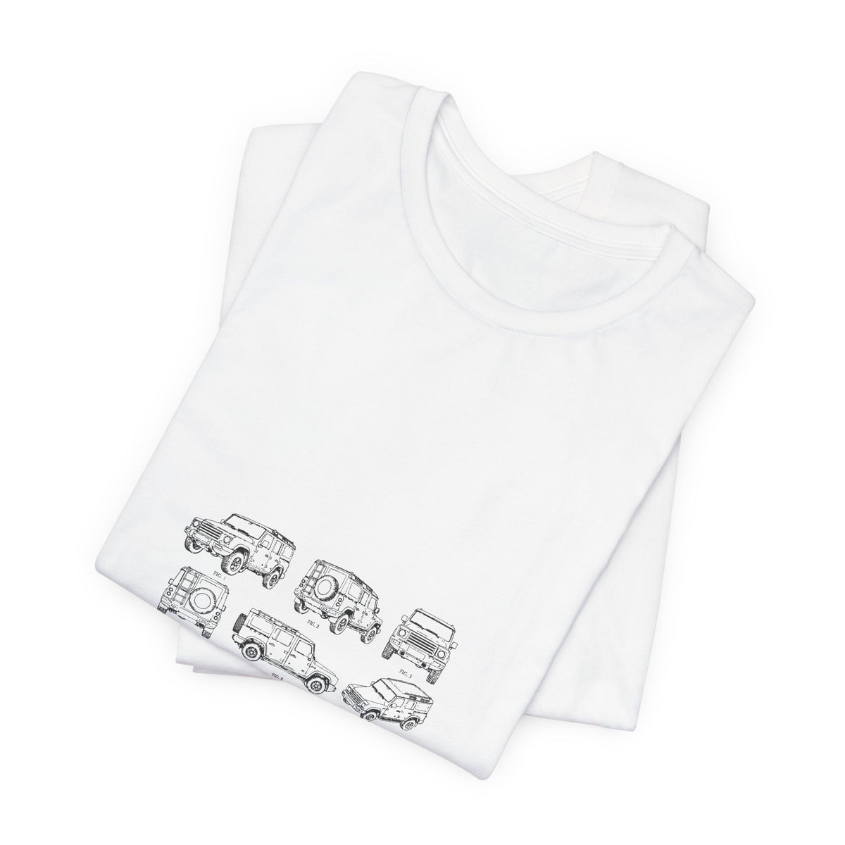 Boxy 4x4 Patent Sheet Tee