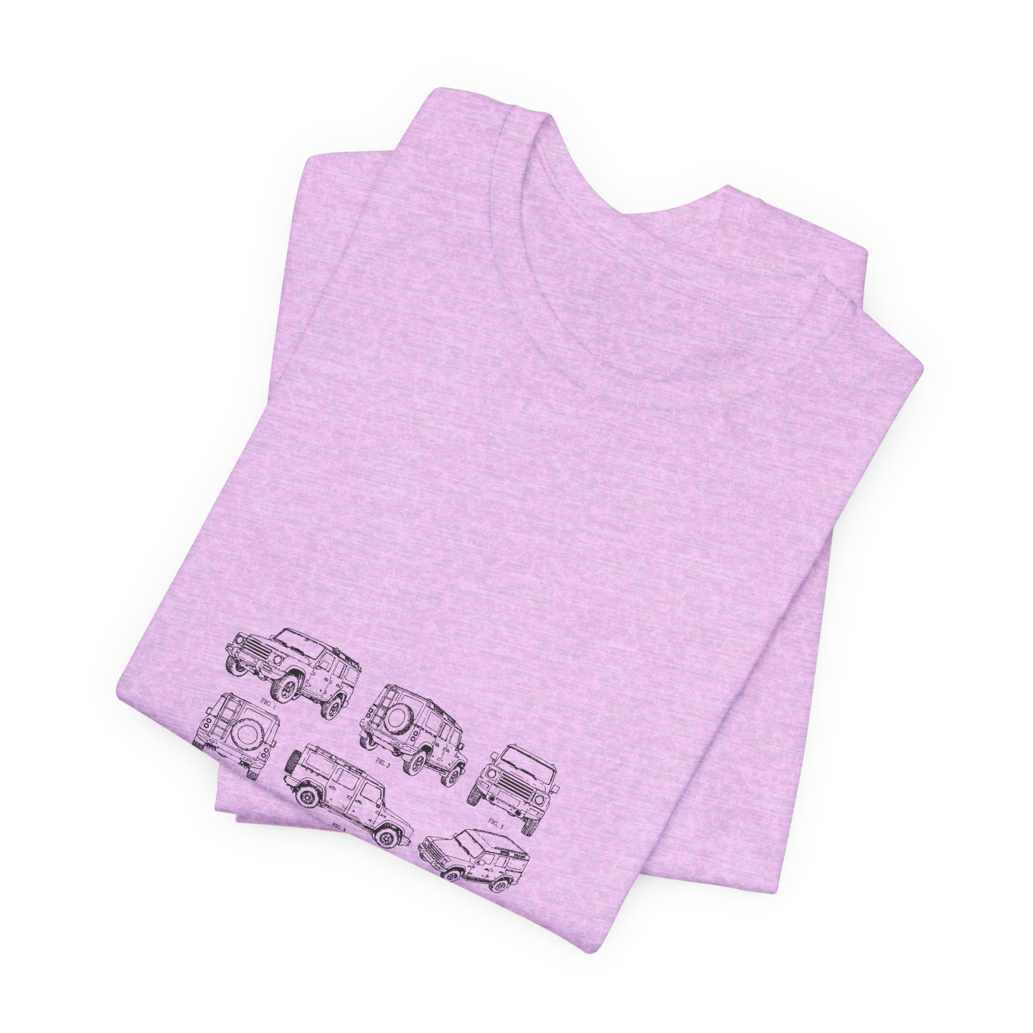 Boxy 4x4 Patent Sheet Tee
