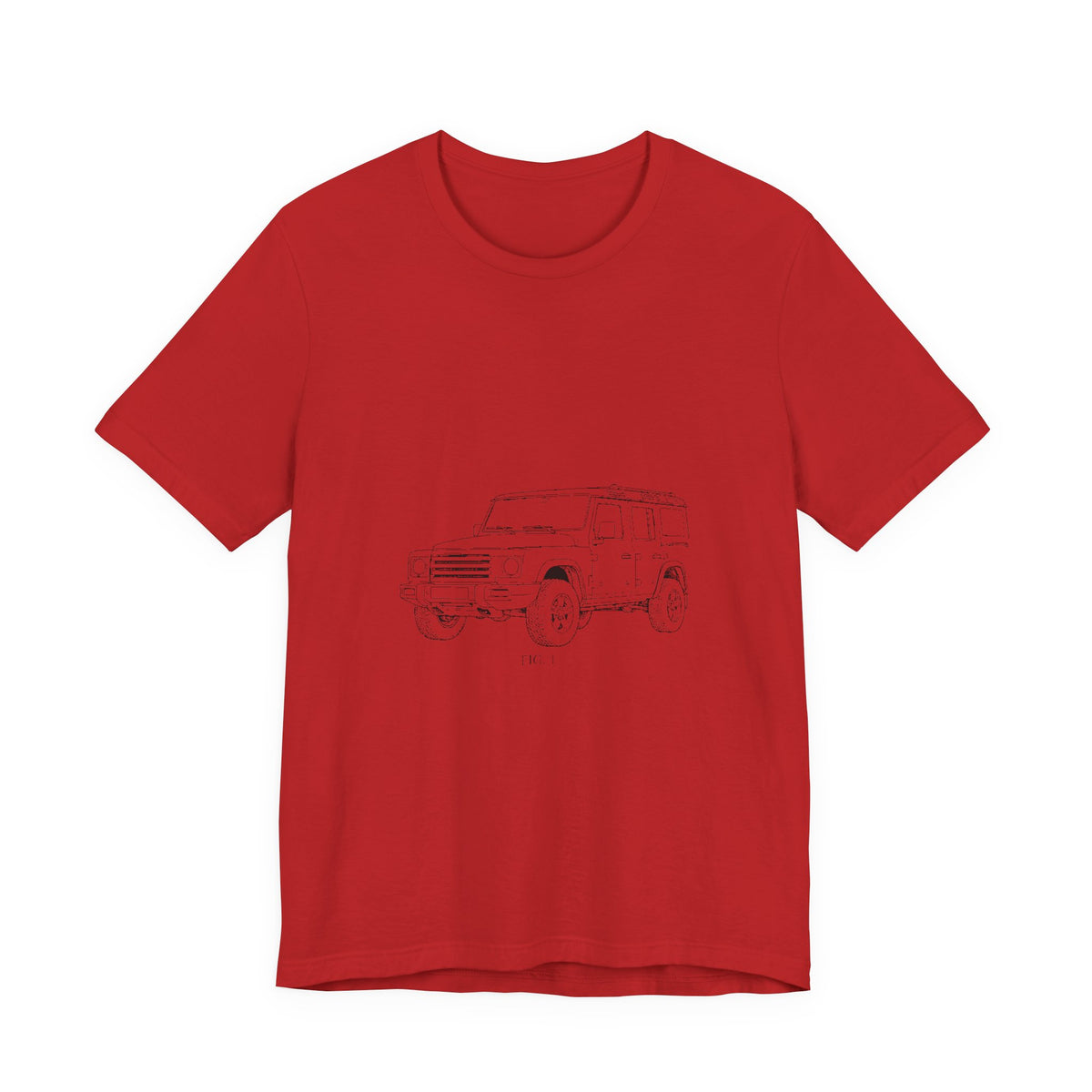 Boxy 4x4 Patent FIG. 1 / FIG. 2 Tee