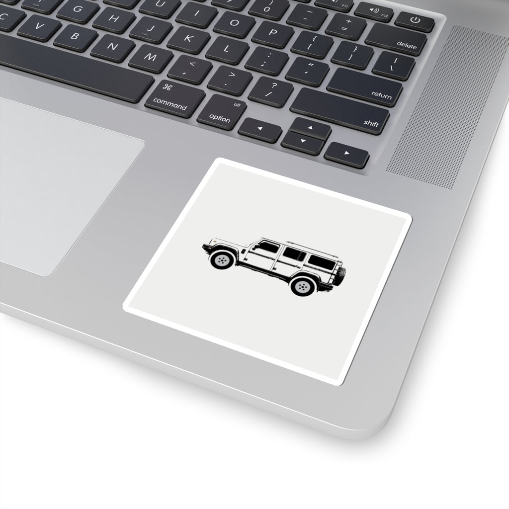 Boxy 4x4 Hambach Side Sticker — Scottish White
