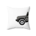 Boxy 4x4 Hambach Side Pillow — Donny Grey