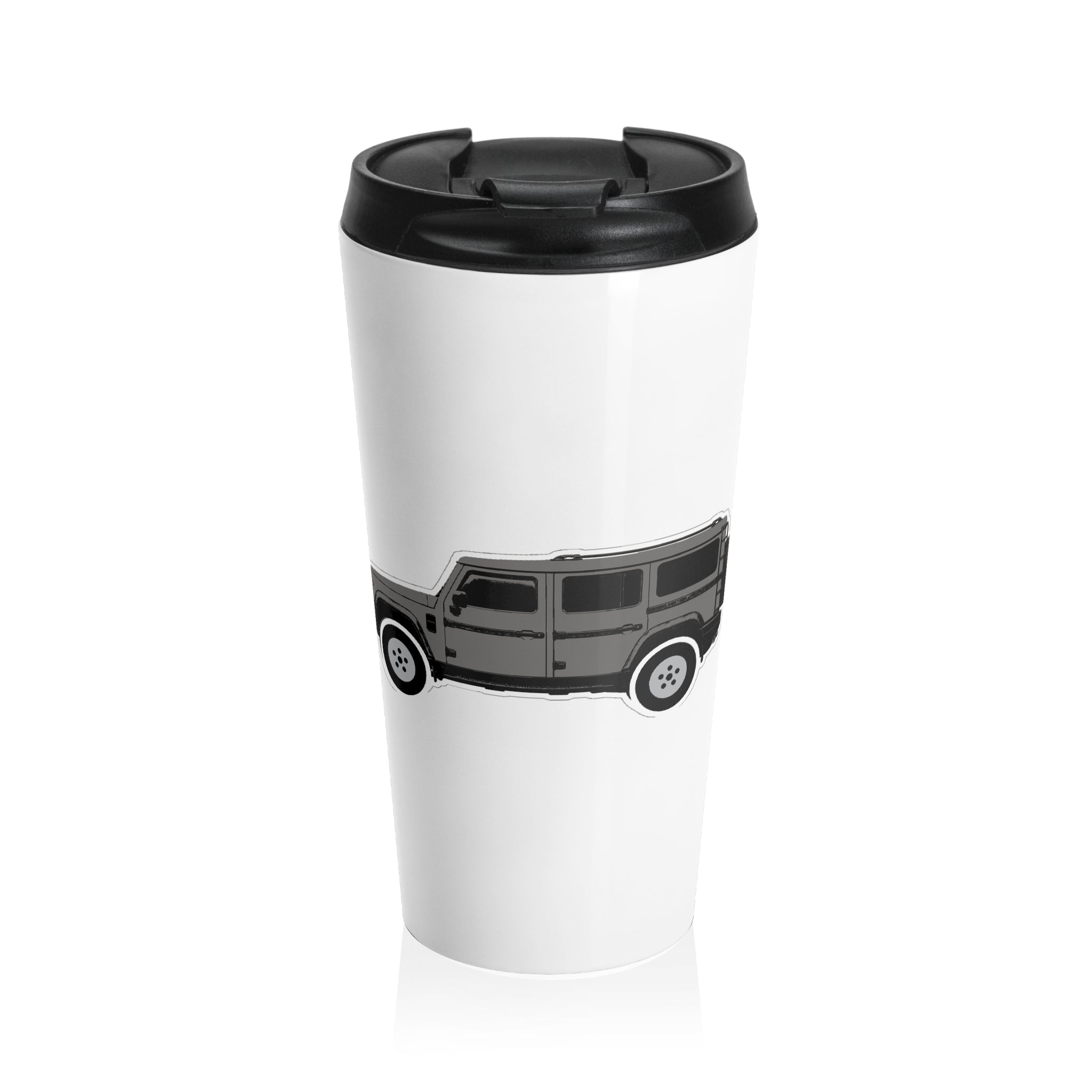 Boxy 4x4 Hambach Side Travel Mug — Donny Grey