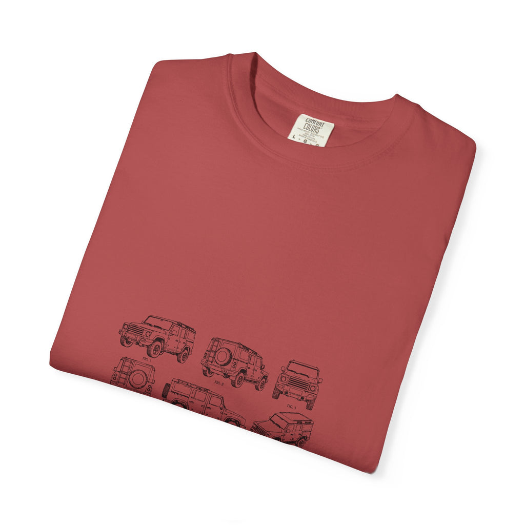 Boxy 4x4 Patent Sheet Tee