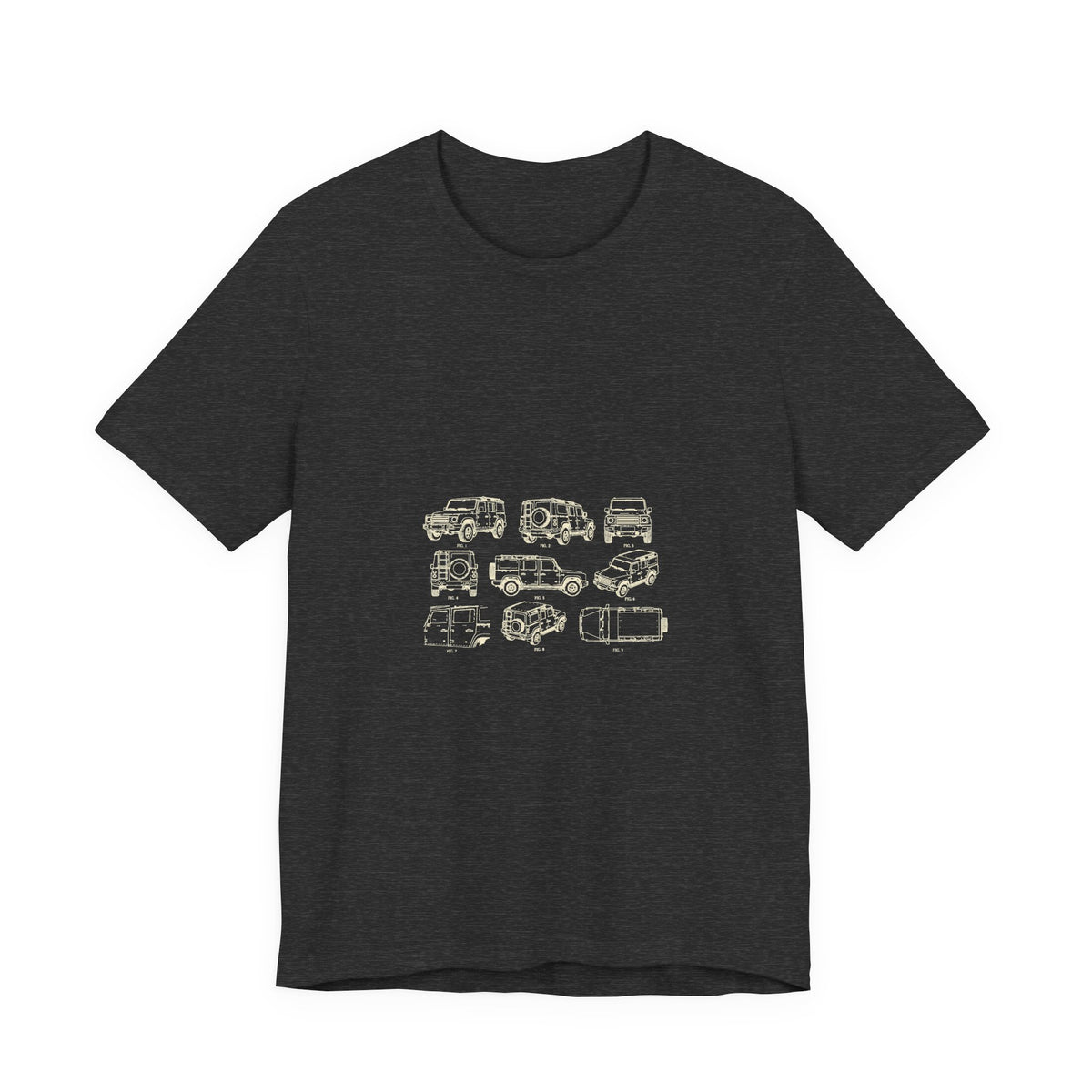 Boxy 4x4 Patent Sheet Tee
