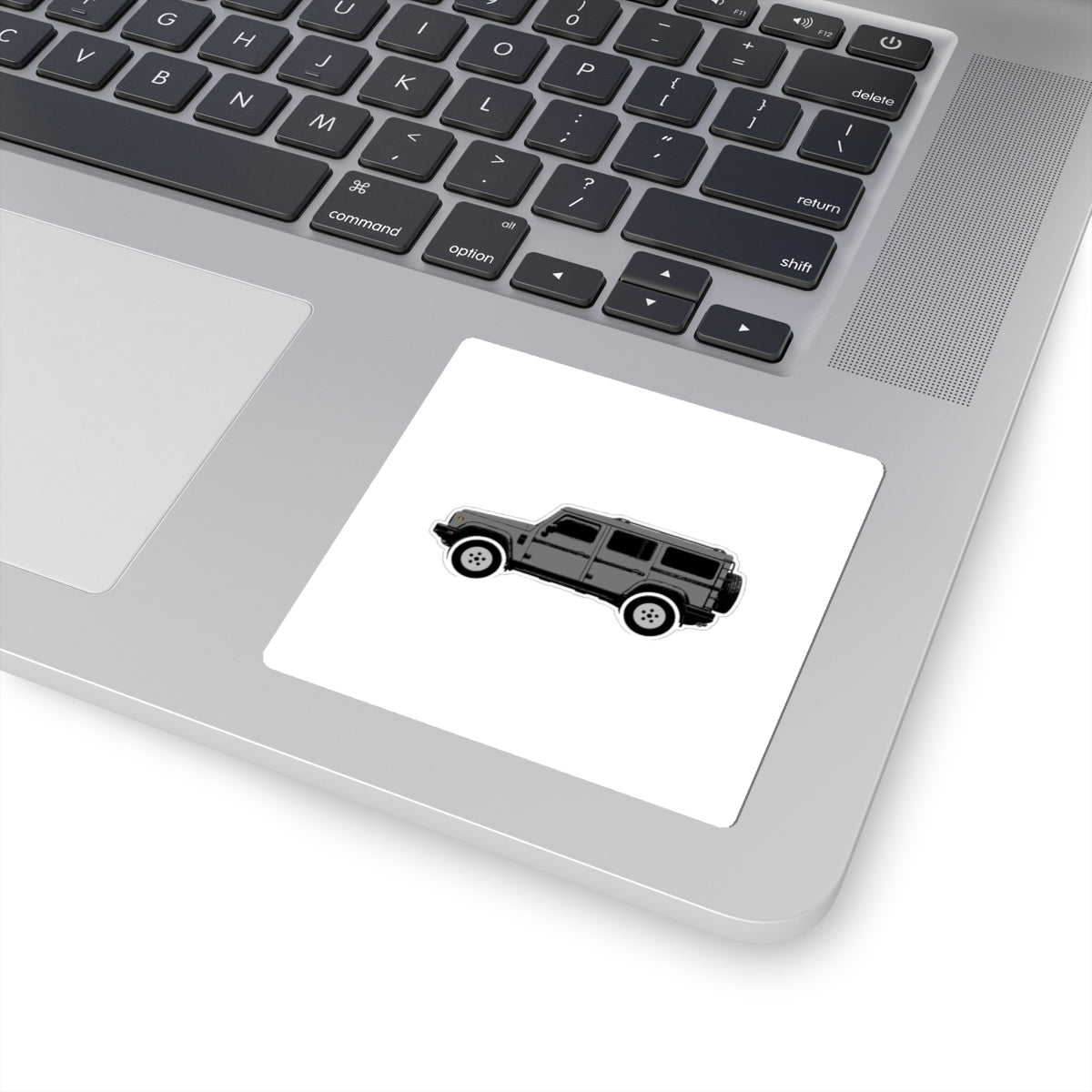 Boxy 4x4 Hambach Side Sticker — Donny Grey White Field