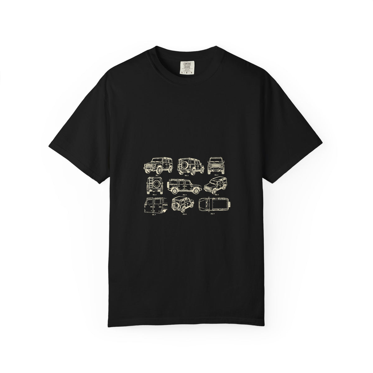 Boxy 4x4 Patent Sheet Tee