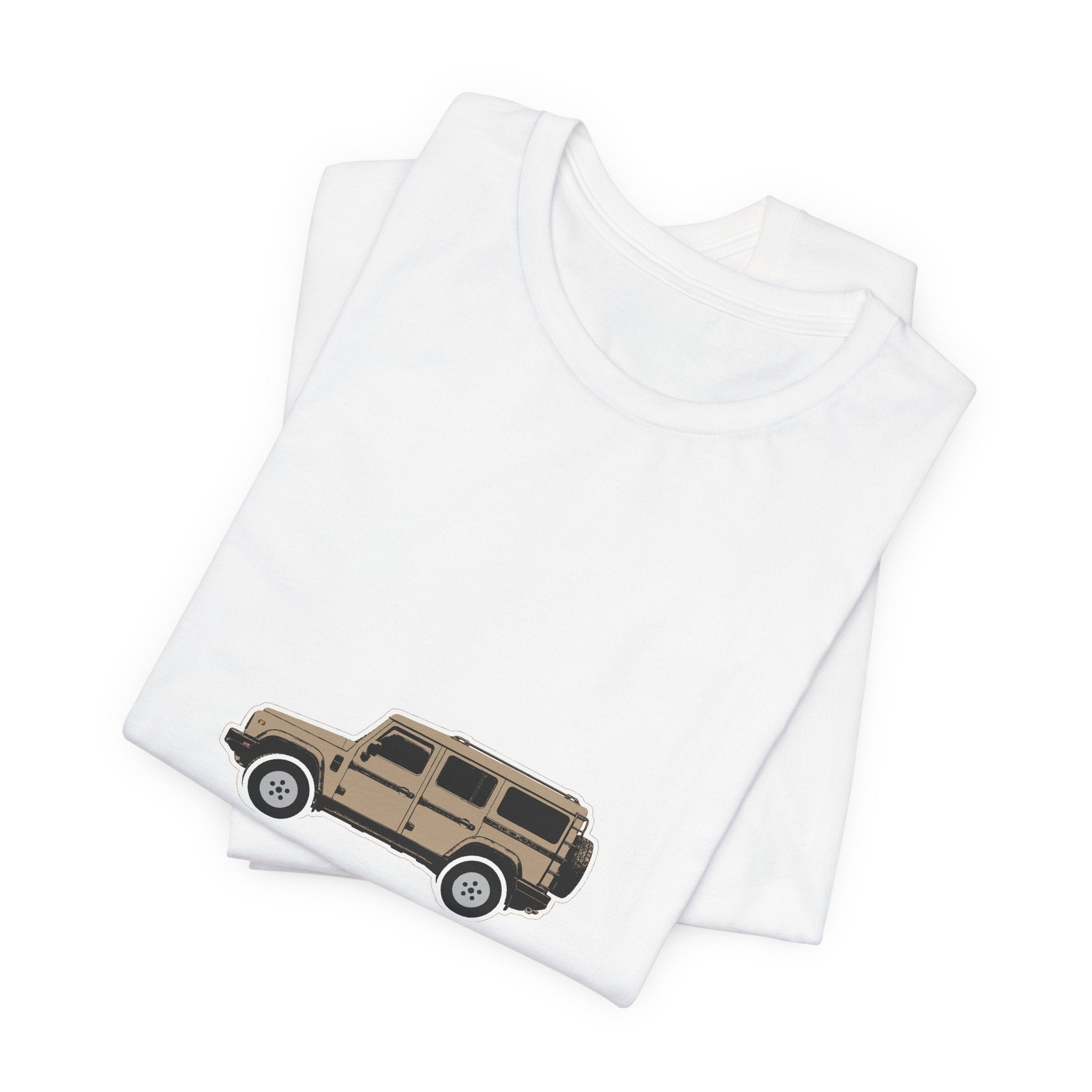 Boxy 4x4 Hambach Side Tee — Magic Mushroom White Field — Boxy for a reason