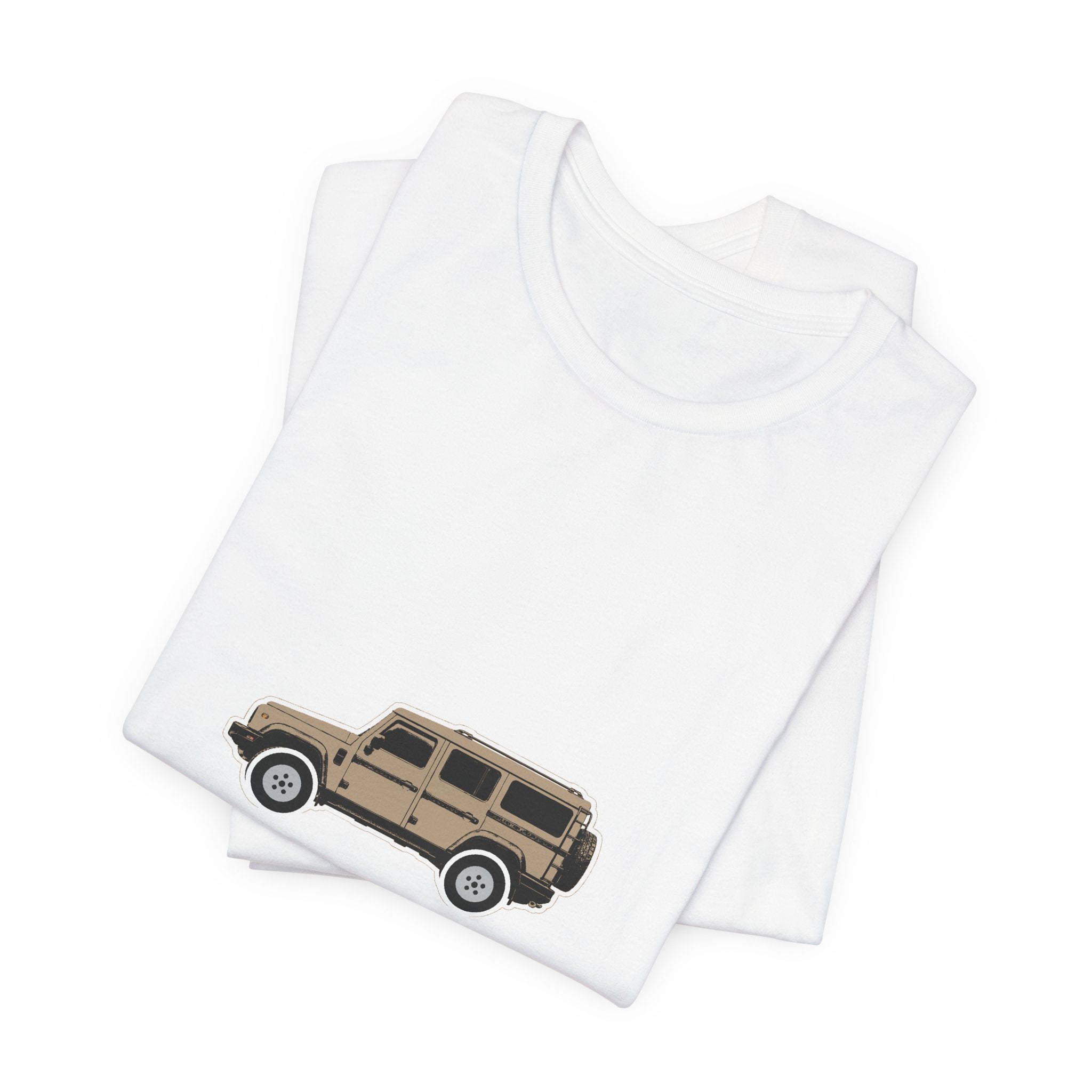 Boxy 4x4 Hambach Side Tee — Magic Mushroom White Field — Pub to peak