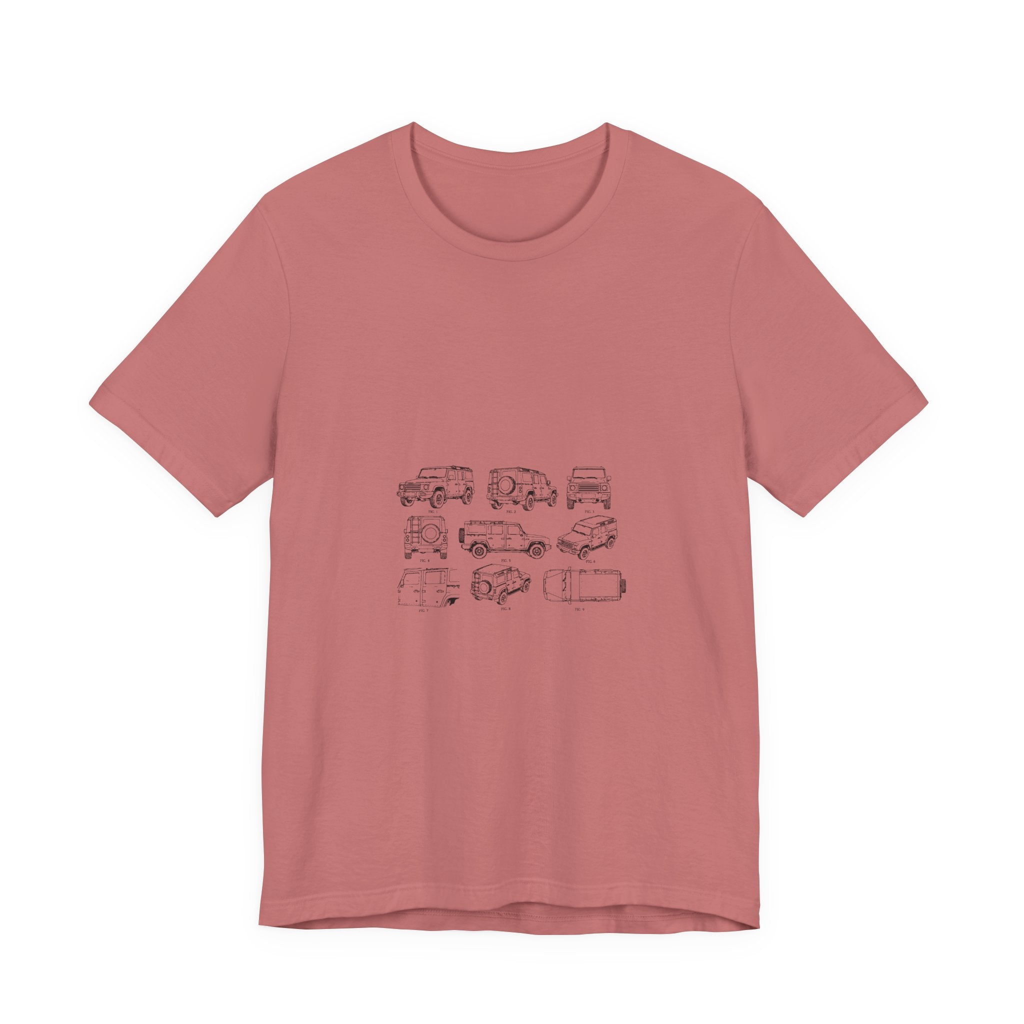 Boxy 4x4 Patent Sheet Tee