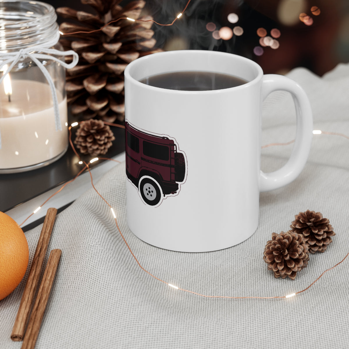 Boxy 4x4 Hambach Side 11oz Mug — Queen's Red