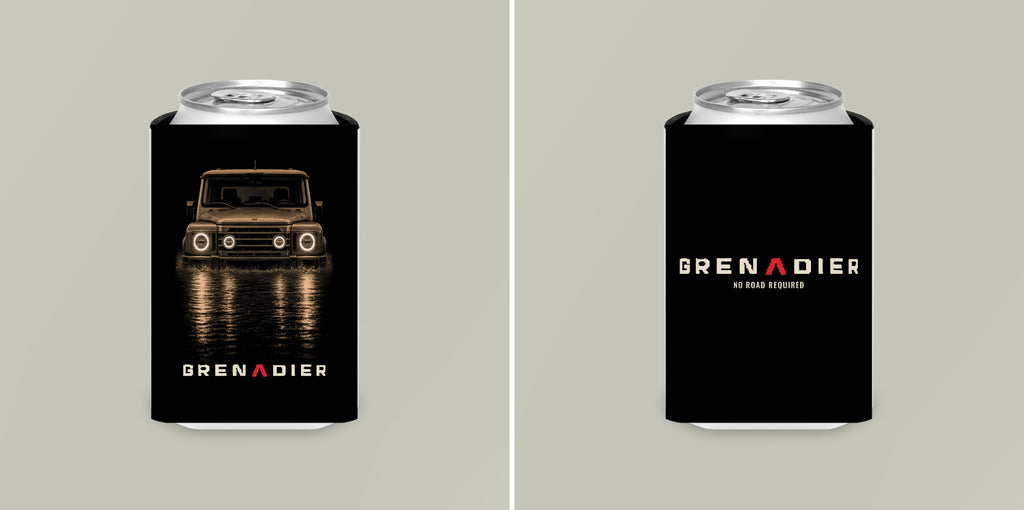 Night Wade can cooler with boxy 4x4 night-wade art and NO ROAD REQUIRED lettering – view 5
