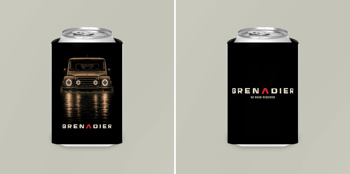 Night Wade can cooler with boxy 4x4 night-wade art and NO ROAD REQUIRED lettering – view 5